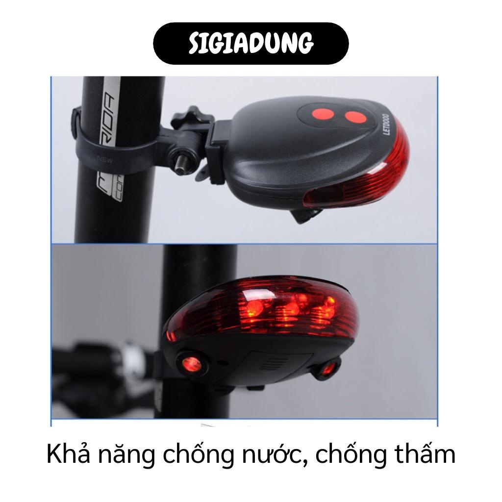 GIÁ SỈ Đèn hậu xe đạp cảnh báo, Đèn hậu xe đạp thể thao giá rẻ, Đèn hậu xe đạp laser 3408