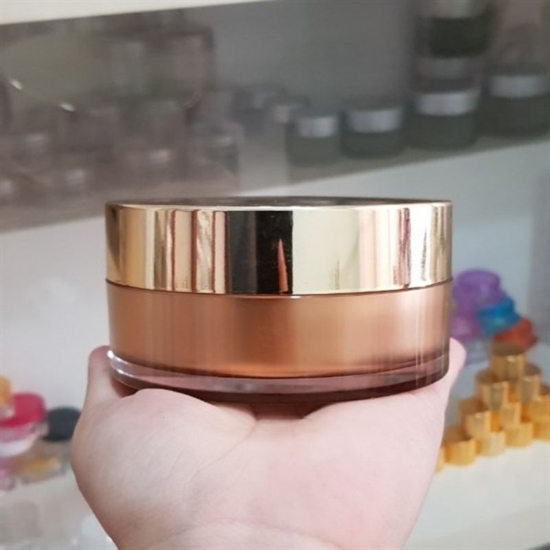 Hủ Đựng Kem ❤ GIÁ TẬN GỐC ❤ Hủ Đựng Kem Body Xi Vàng/Bạc Cao Cấp 150g Chiết Mỹ Phẩm , phụ kiện du lịch