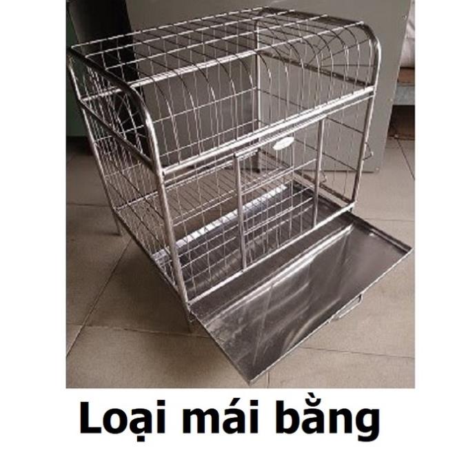 HN- Chuồng chó Inox  loại xịn  BH 12 tháng không gỉ sét có thể nuôi chó và nhốt mèo