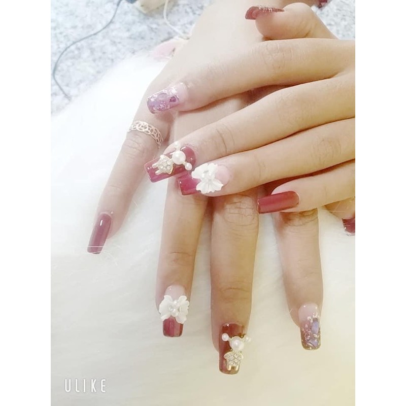 Hoa bột nail