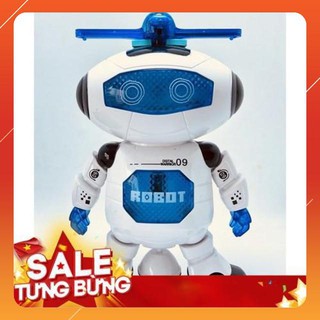 MAU MOI ” Robot thông minh xoay 360 độ cảm biến né vật cản không sợ ngã có nhạc MỚI HOT