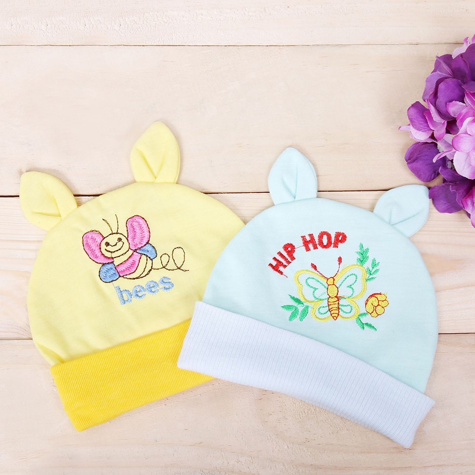 Nón sơ sinh tai thỏ Carrot