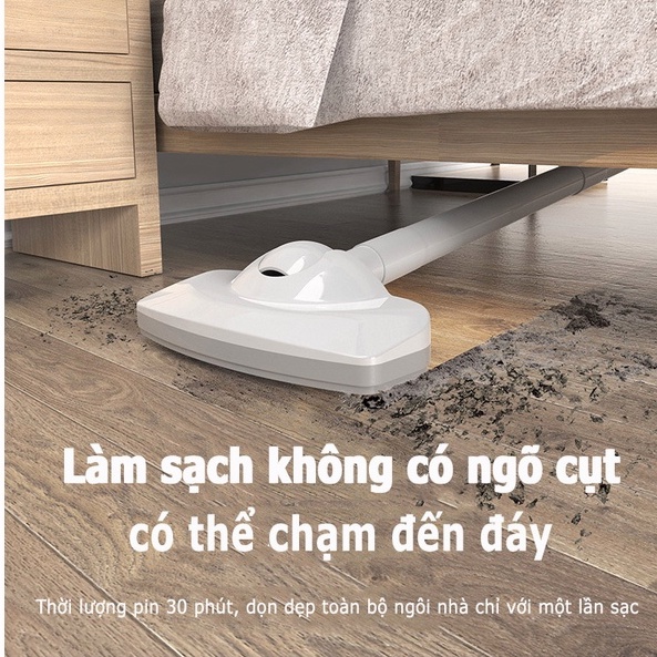 Máy hút bụi cầm tay mini 15000Pa máy hút bụi thông minh lông chó,mèo,hút gầm giường ,xe ô tô ,xiaomi