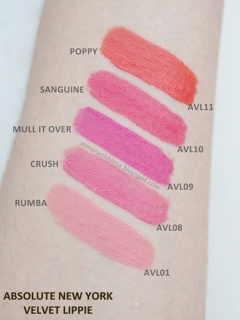 Son Kem Lì Absolute NewYork Velvet Lippie