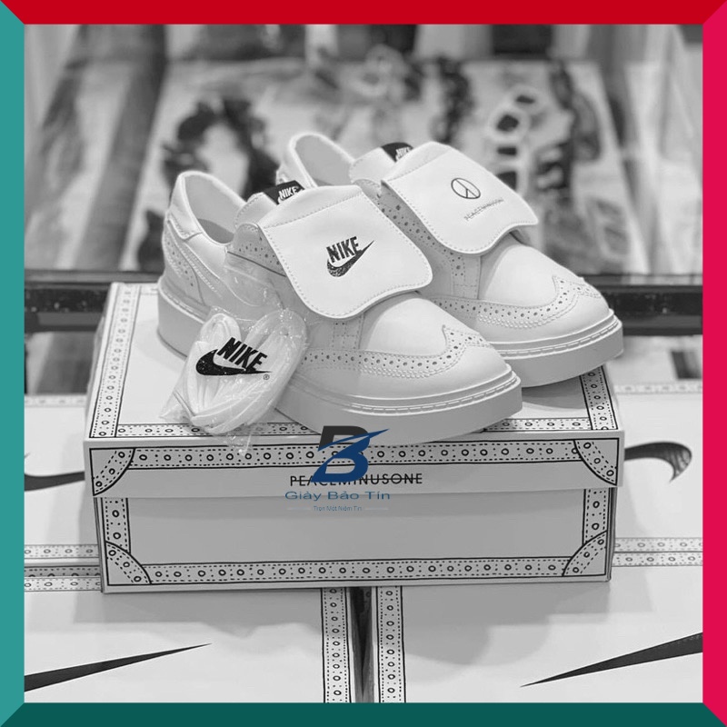 Giày KWONDO_1 X FEACEMINUSONE Bản Hoa Cúc Mẫu giày mới nhất đế cao tôn dáng dễ phối đồ full Box