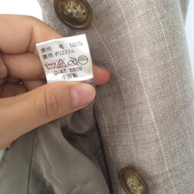 Blazer sọc IGNIMOH Japan phong cách