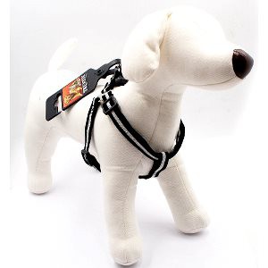 Đai xích ngực cho chó TRUSTIE  HARNESS - GLITTER STRIPE (BLACK) (SMALL)