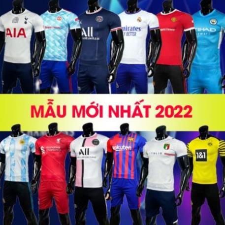 ÁO BÓNG ĐÁ CLB THUN LẠNH CAO CẤP MU PSG BARCA REAL JUVE CHELSEA ARSENAL MAN CITY BAYER DORTMUND GIÁ RẺ NHẤT.