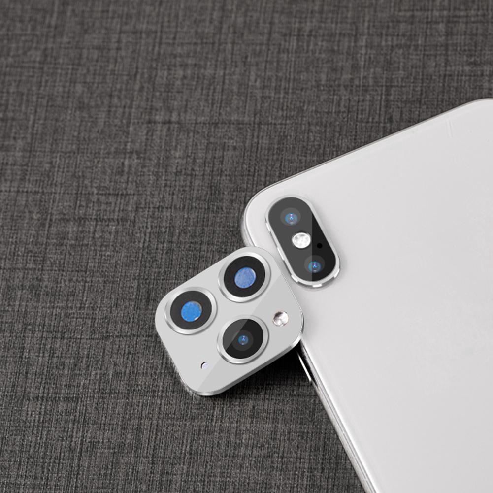 Đối với iPhone X / XS / XS MAX sẽ là i11 Pro Metal kính màn hình sau ống phía bảo vệ Camera B2B5