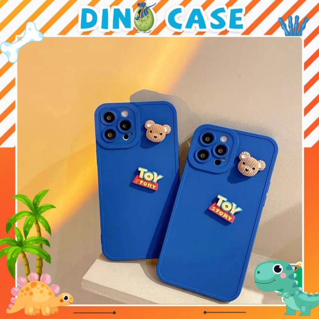 Ốp lưng điện thoại iphone gắn charm toystory7plus x xsmax 11 11promax 12 12pro 12promax 13 13pro 13promax DT13