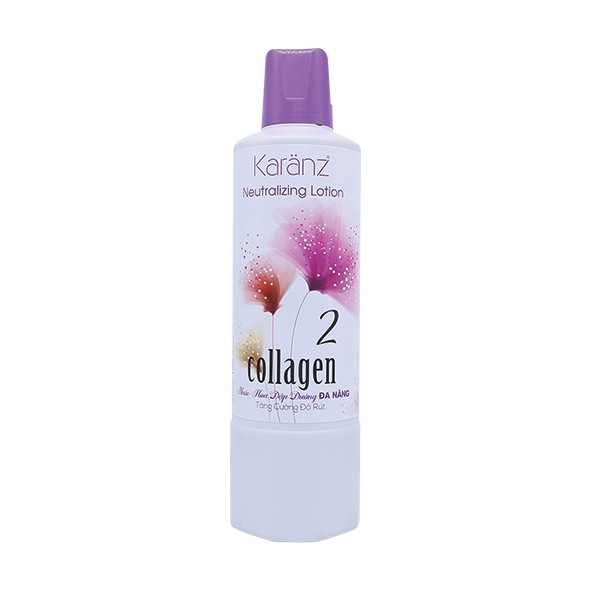 Dập uốn lạnh cao cấp Collagen dưỡng tóc Karanz Collagen Neutralizing Lotion 1000ml