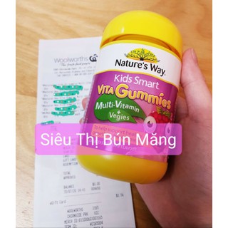 (cam kết chuẩn Auth kèm bill) Kid Smart Vita Gummies Multivitamin vegies