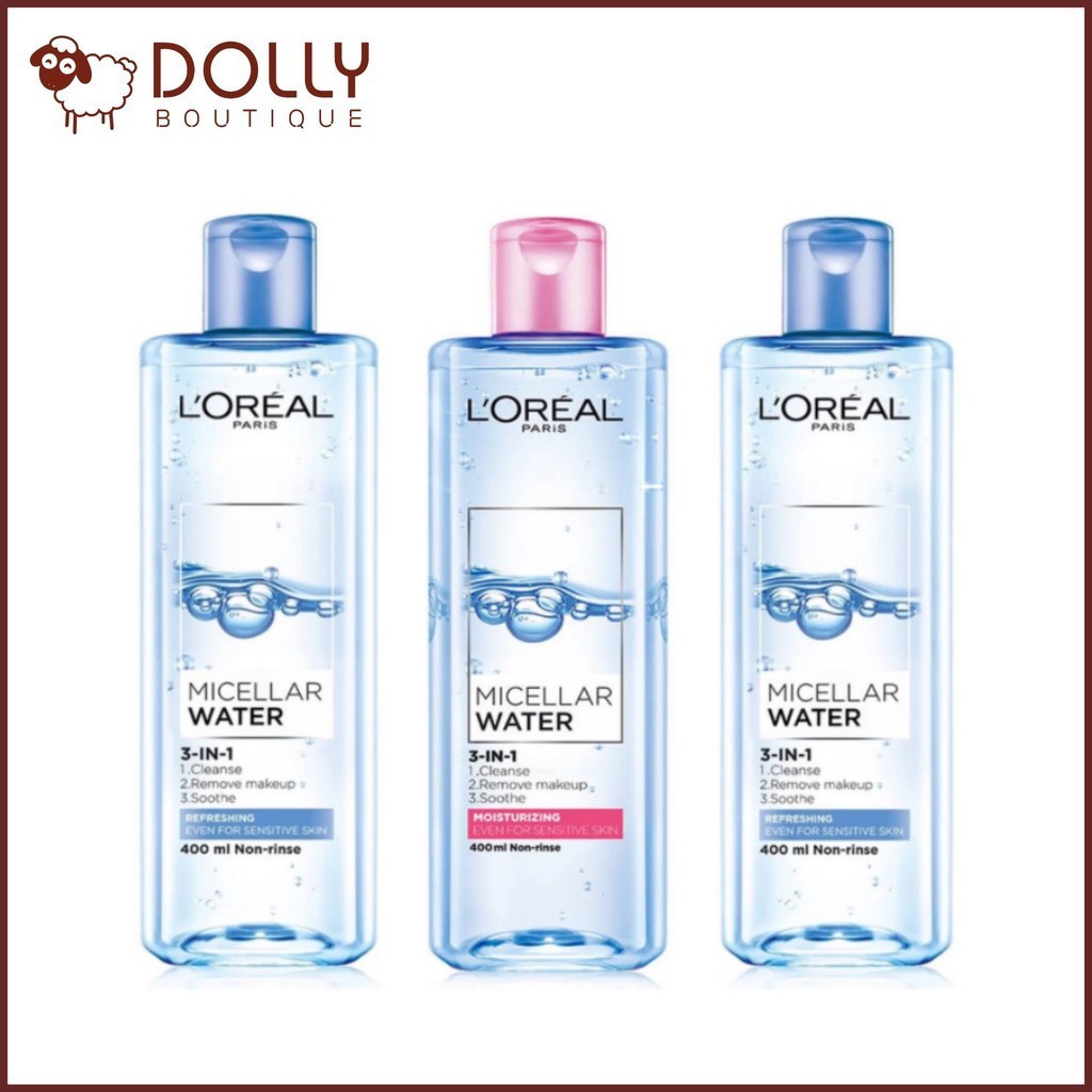 Nước Tẩy Trang L'Oreal Paris Skincare Make Up Remover 400ml