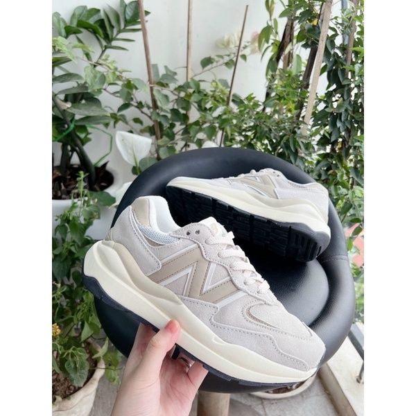HÀNG SẴN GIÀY THỂ THAO SNEAKER NB 5740, NEW 57/40 XÁM NÂU  MẪU MỚI XÁM NÂU ẢNH THẬT TỰ CHỤP +FRESSHIP