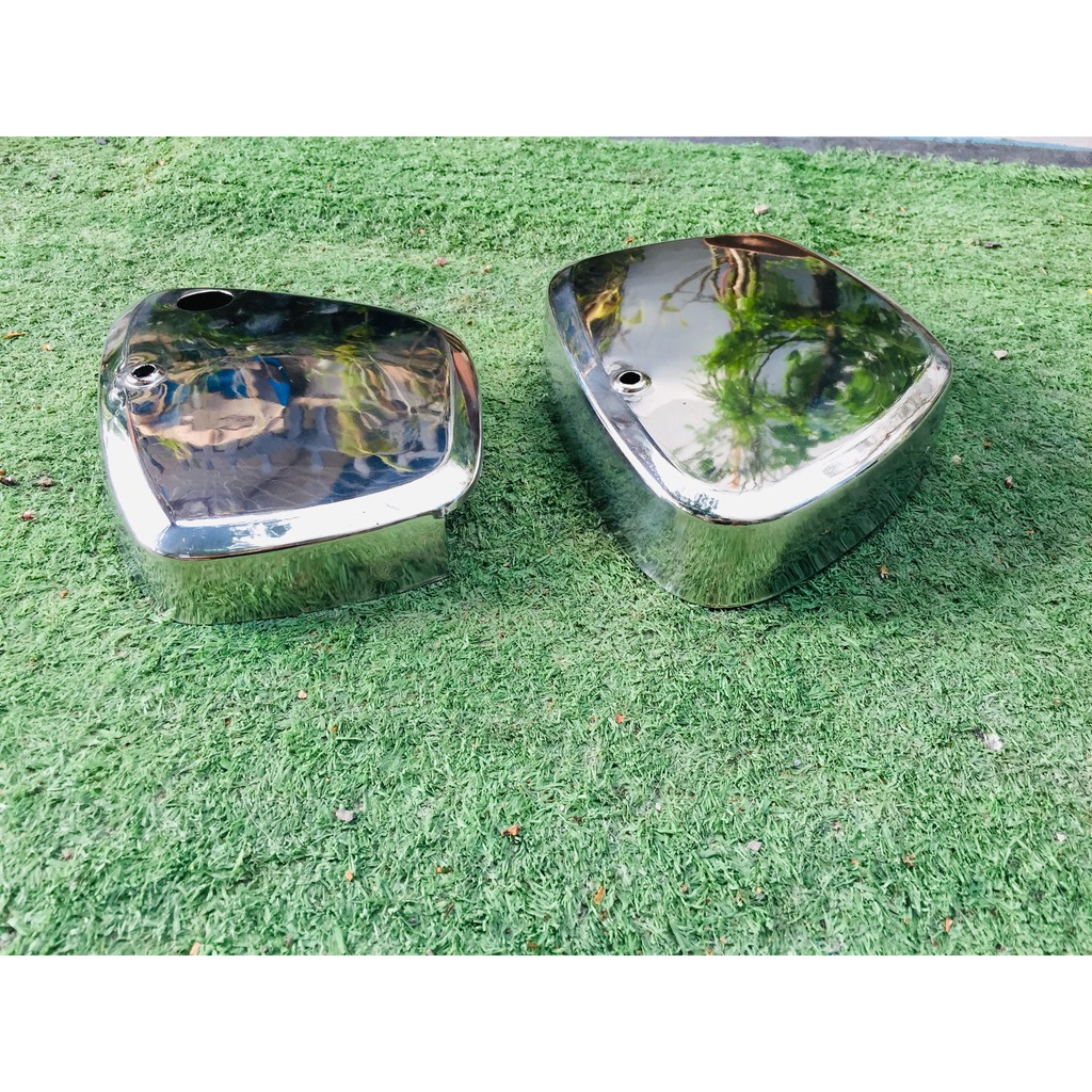 Cặp nắp cốp honda cub 78- bằng inox