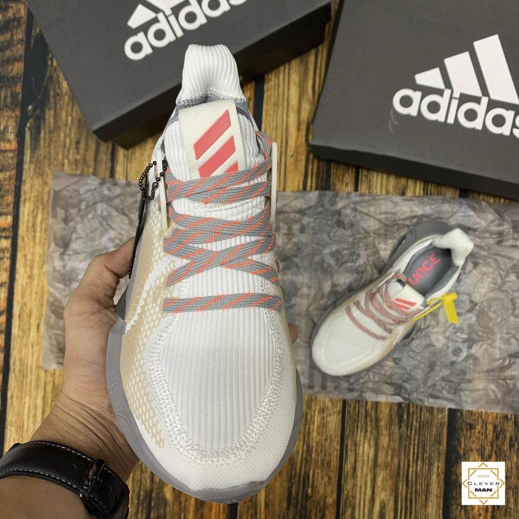 (FREESHIP+FULLBOX) Giày thể thao sneakers ALPHABOUNCE 2020 instinct M cream màu kem đế xám