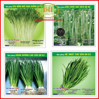 [KM ĐỒNG GIÁ] HẠT GIỐNG CỦ QUẢ