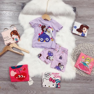Bộ cotton xuất hàn 8- 16kg vải mát lịm tim