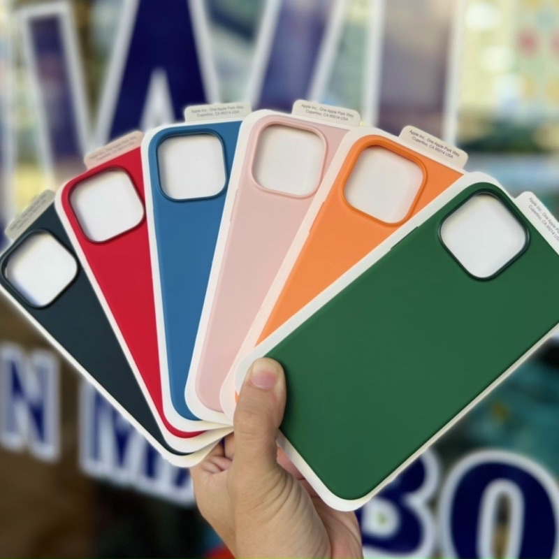 Ốp lưng iPhone 13 Pro Max Silicon Case with MagSafe