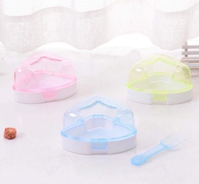 Nhà tắm sao cao 9.5cm, nhà tắm hamster, nhà tắm mica dày