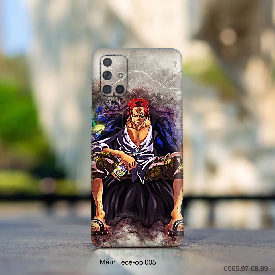 Skin dán điện thoại Samsung in hình One Piece (inbox mã máy cho Shop)