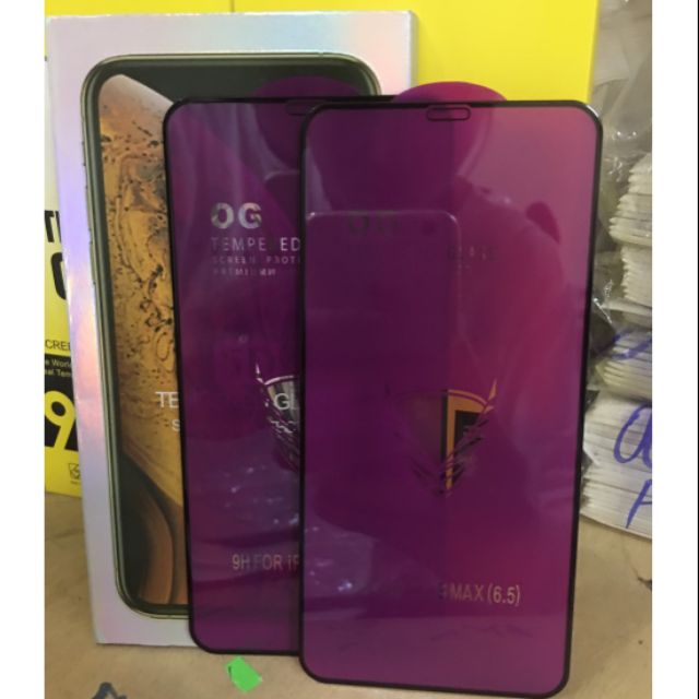 Dán Full màn OG cho iphone XS max - Siêu xịn-Khoan không thủng