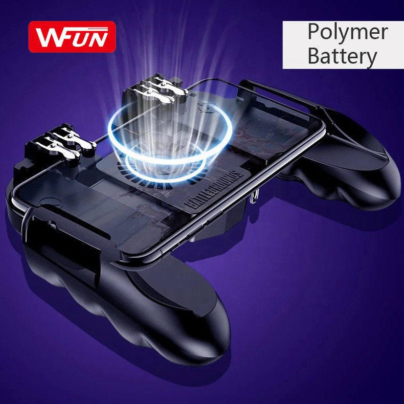 [Thanh Lý & Tặng Nút Joystick] Tay Cầm H9 Chơi Game 4 nút mới nhất - Quạt Tản Nhiệt Kiêm Sac Dự Phòng - PUBG, ROS, FF | BigBuy360 - bigbuy360.vn