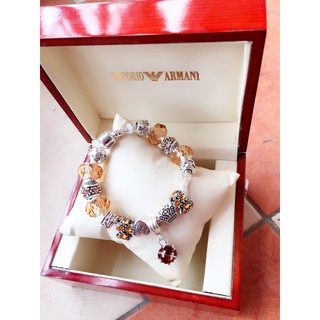 Vòng tay CHARM bạc thái siêu đẹp