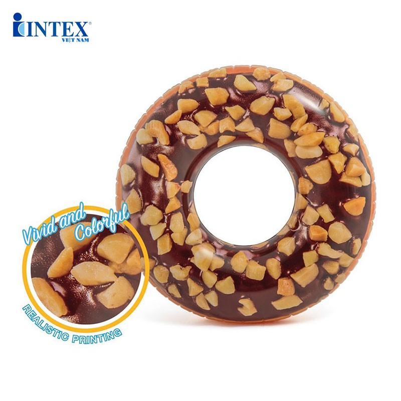 Phao bơi Donut khổng lồ mẫu mới INTEX 56262