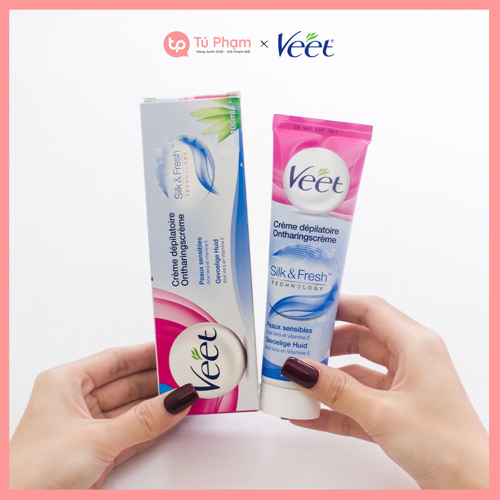 Kem Tẩy Lông Cho Da Nhạy Cảm Veet 100ml