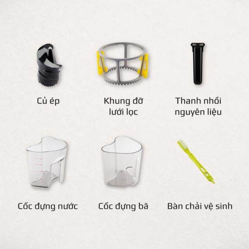 [Mã 33ELSALE hoàn 7% đơn 300K] [CHÍNH HÃNG] Máy Ép Chậm OLIVO SJ 189 - Ép Rau Củ Trái Cây Hoa Quả - Kiệt Bã