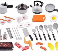 Bộ đồ chơi bé gái. Bộ đồ chơi nấu ăn 36 món KITCHEN SET. Giống như thật. Chất liệu an toàn.