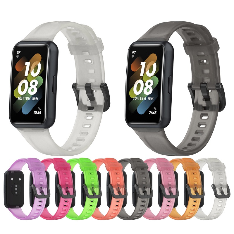 Dây Đeo Silicone Chống Nước Chống Mồ Hôi Thoáng Khí Cho Đồng Hồ Thông Minh Band 7