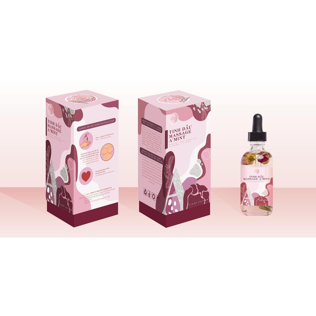 TINH DẦU MASSAGE NGỰC A'MINT (Freeship toàn quốc, video bài tập, ấn huyệt độc quyền amint tặng) | BigBuy360 - bigbuy360.vn
