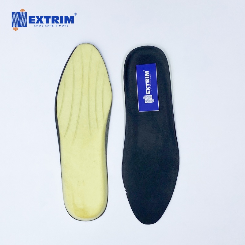 Miếng Lót Giày Da Nam Nữ EXTRIM Miếng Đệm Cực Êm, Khử Mùi Hiệu Quả, Thoáng Khí Bảo Vệ Bàn Chân Đủ Size