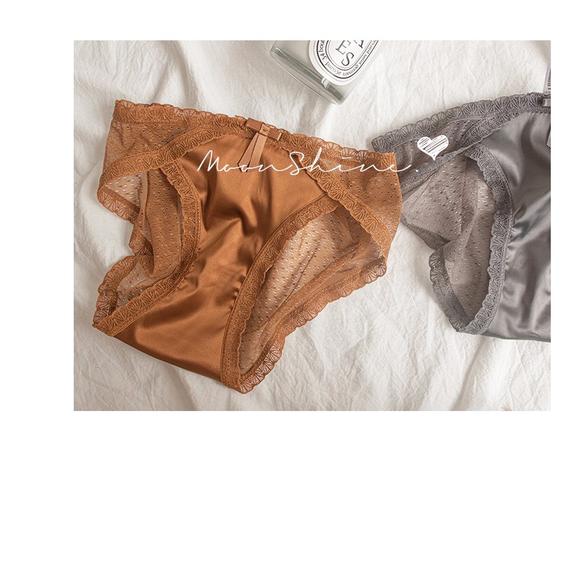 Quần lót lụa ren bi , quần lót nữ cao cấp - Ami chuyên sỉ | BigBuy360 - bigbuy360.vn