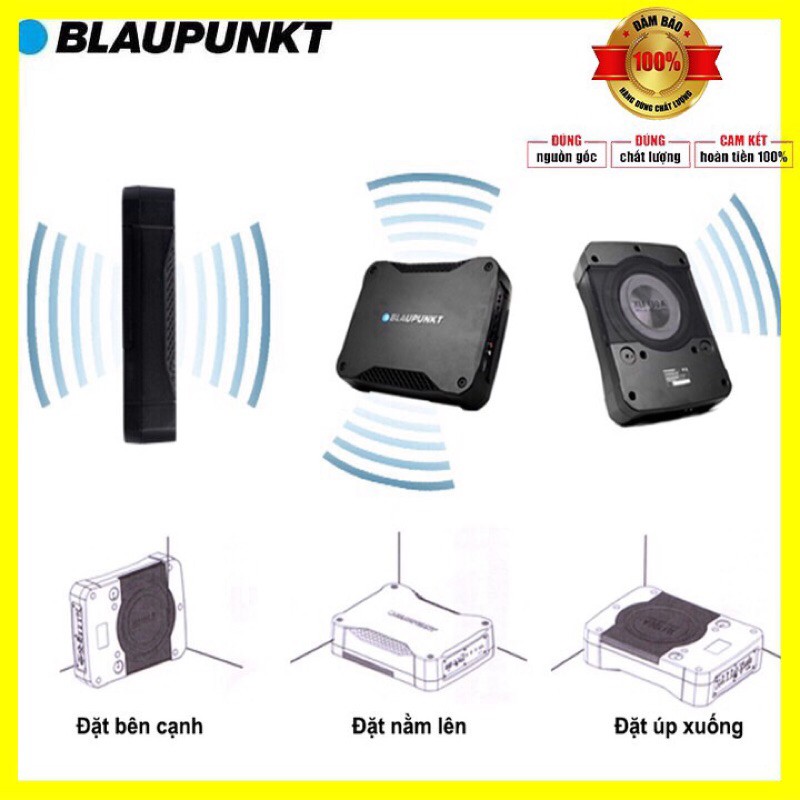 [CHÍNH HÃNG free ship]Loa sub Blaupunkt 180A, loa sub trầm đặt gầm ghế ô tô, công nghệ Đức