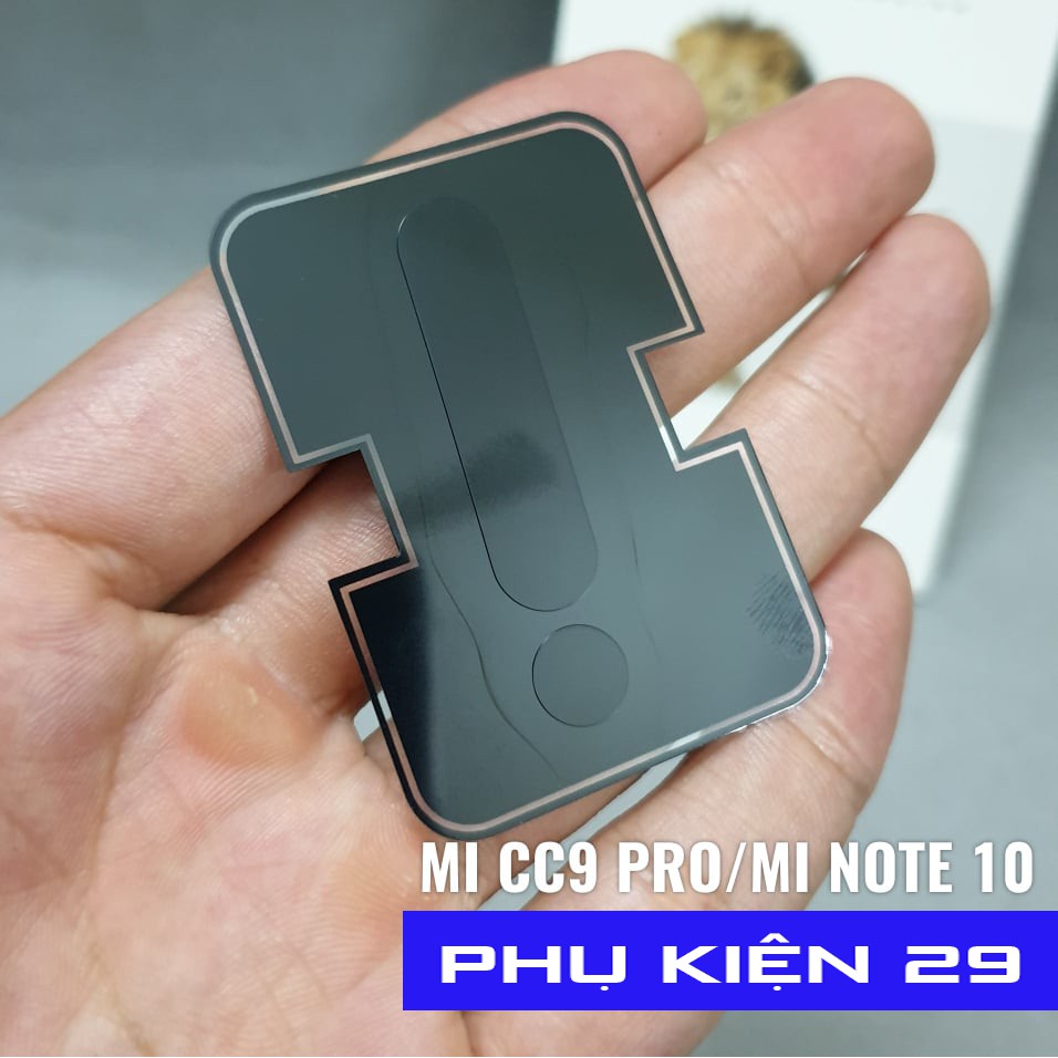 [Xiaomi Mi CC9 Pro/ Mi Note 10/Note 10 Pro/Note 10 Lite] Kính chống xước Camera