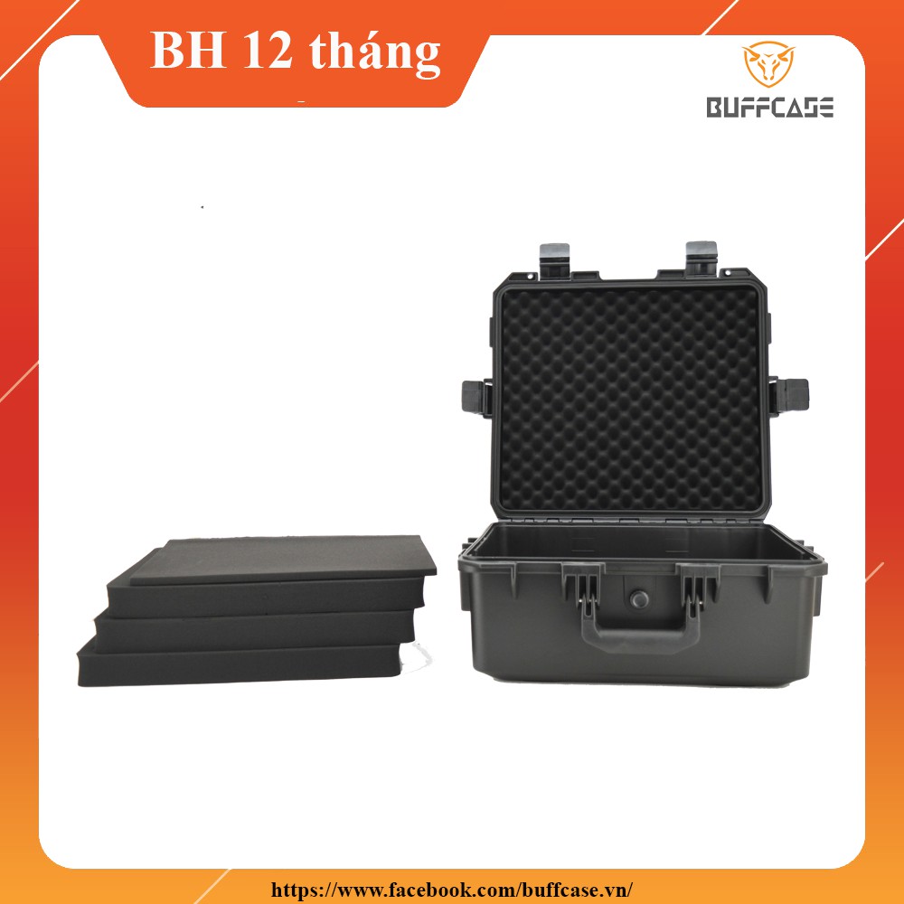 4656 - Vali chống sốc chống nước cho camera, máy ảnh, máy quay phim - Màu đen