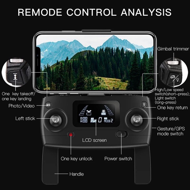 Máy bay flycam Bugs 4W Pro 4K - Bugs 4W 2K có camera 4K 5G động cơ không chổi thang | BigBuy360 - bigbuy360.vn