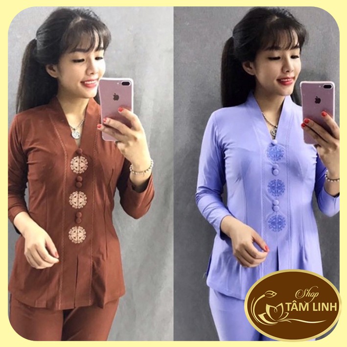 Đồ Lam Đi Chùa_Lắc Đồng Tiền