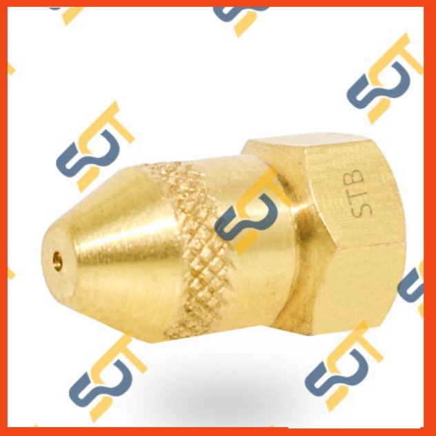 Vòi phun sương bằng đồng, điều chỉnh được lượng nước, ren ngoài 21mm - Béc cá sấu