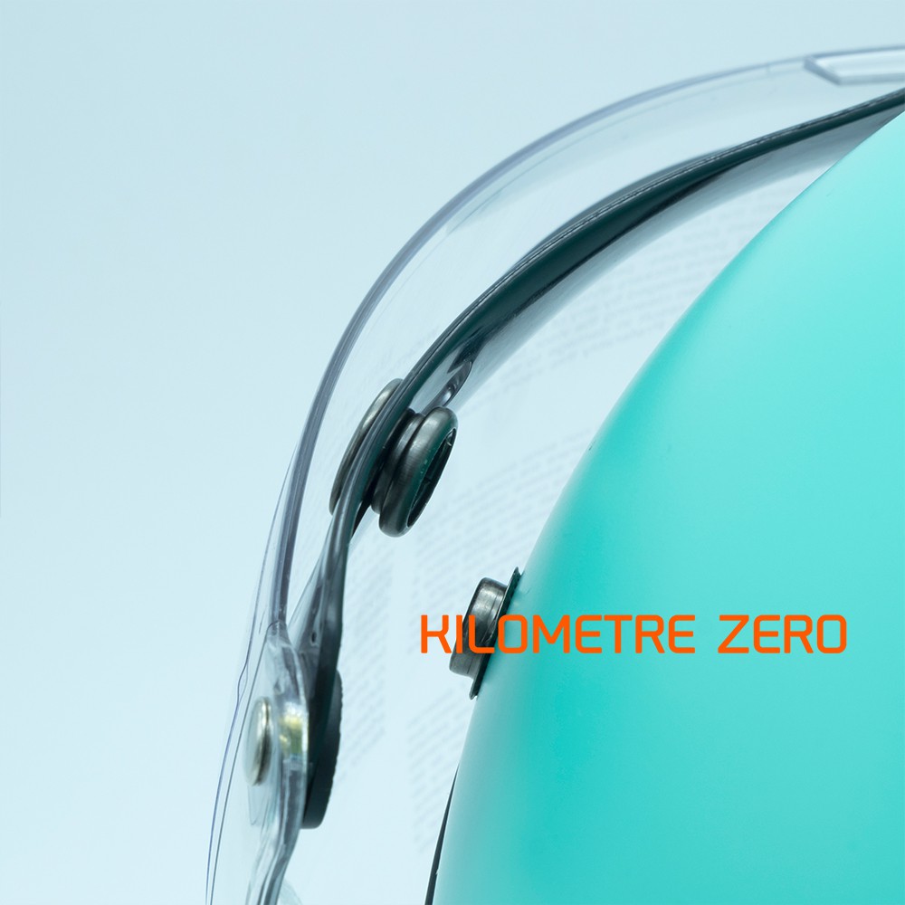 Kính Bấm Gắn Mũ Bảo Hiểm 1/2, 3/4 Sunda Andes