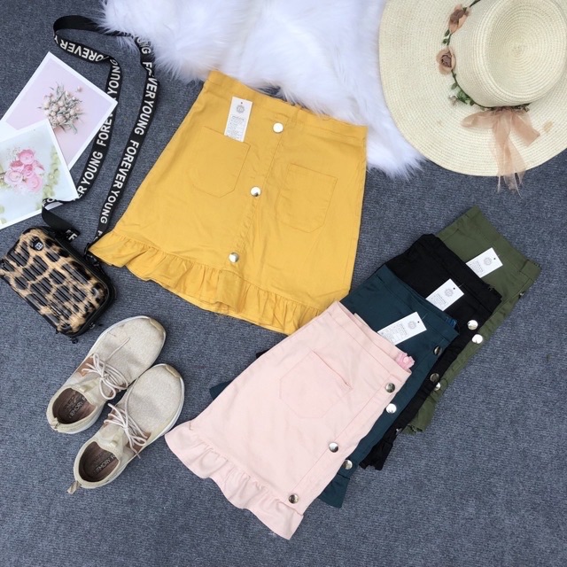 Chân Váy Nút Đuôi Cá nút (sp bán chạy năm 2020 - ảnh shop chụp) | BigBuy360 - bigbuy360.vn