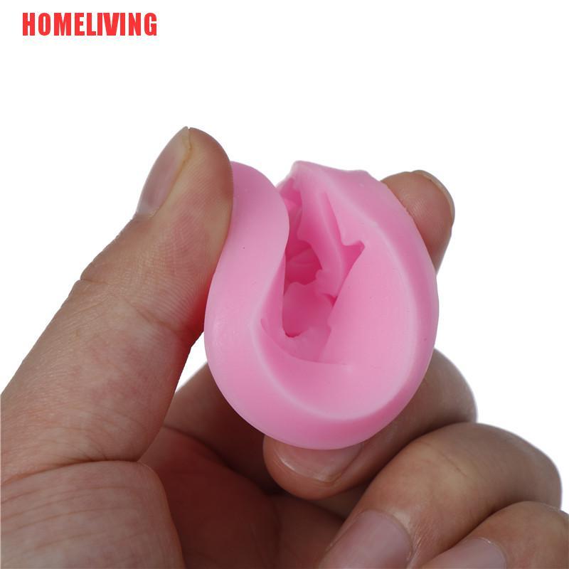 Khuôn silicone Làm Bánh / Xà Phòng Hình Trái Đào
