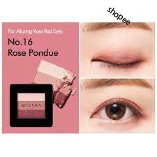 Phấn Mắt 3 màu Missha Triple Shadow No.16 Rose Fondue 1.5g