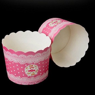 SET 100 LY CUPCAKE GIẤY NƯỚNG BÁNH LỚN 7 CM, CHỊU NHIỆT LÒ NƯỚNG - GIAO MÀU NGẪU NHIÊN