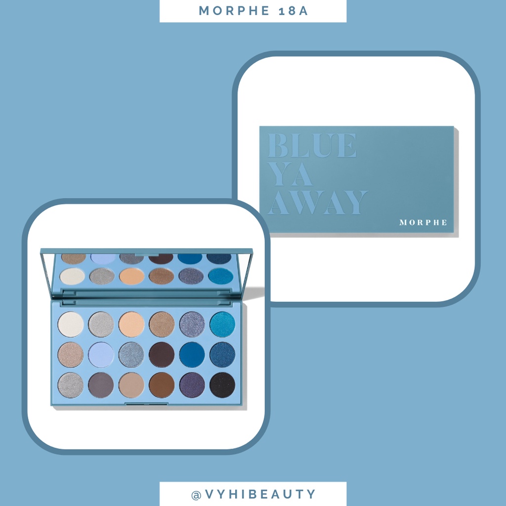 Bảng mắt Morphe 18 ô 18A, 18T, 18S, 18F, 18R