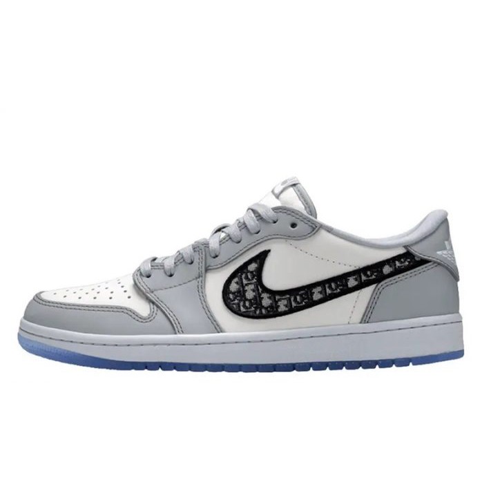 Dây Giày Thể Thao Sneaker jordan 1 Low, AF1,Xám Chính Hãng