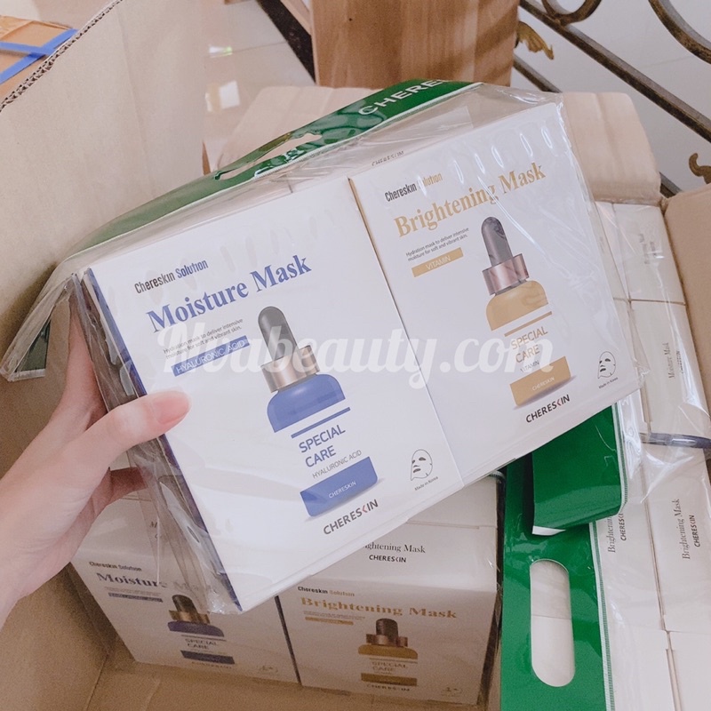Mặt Nạ ChereSkin Trắng Da, Cấp Ẩm Chính Hãng